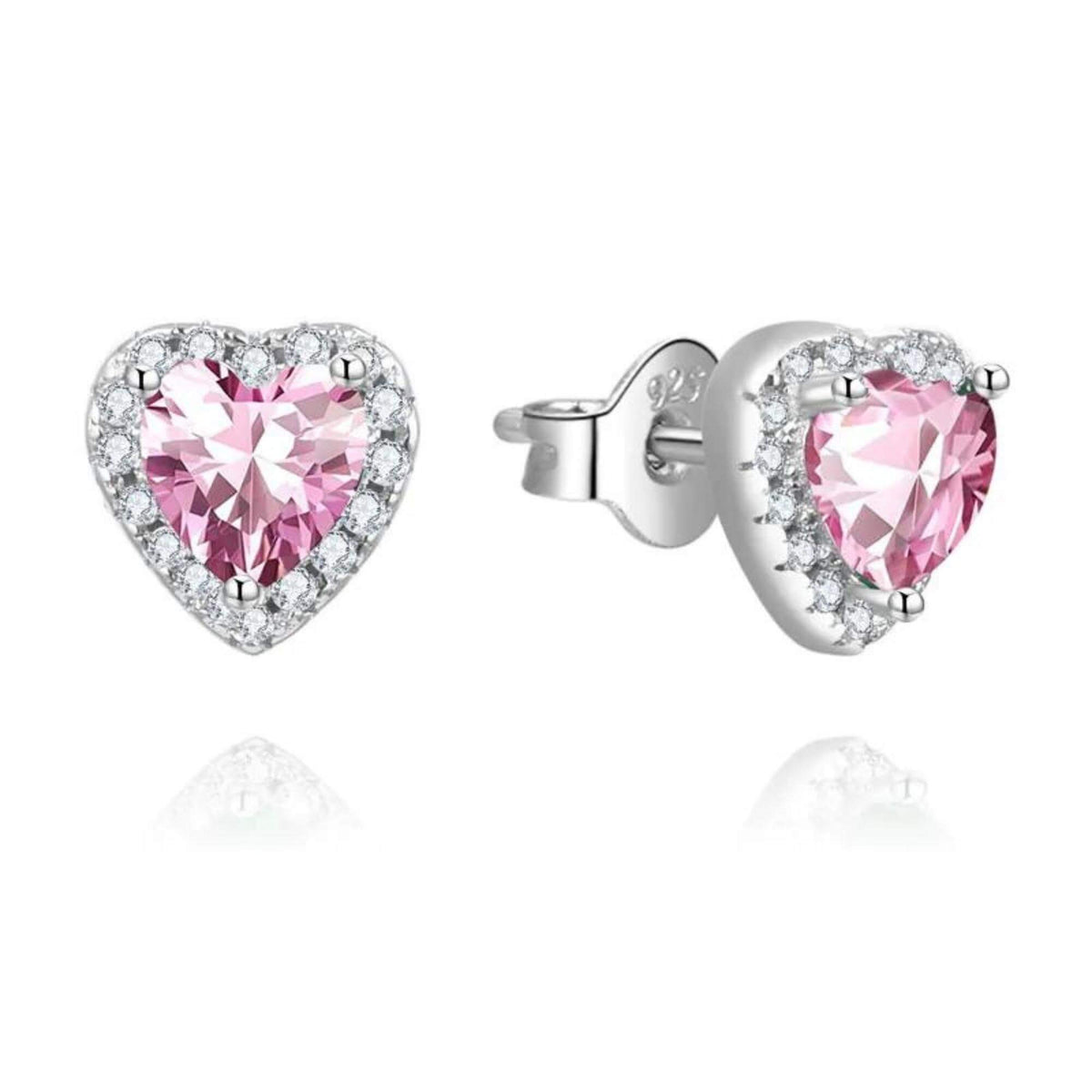 Silver Earrings "Love Story"