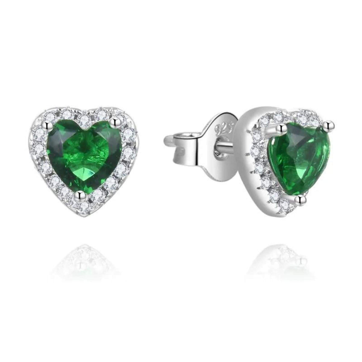 Silver Earrings "Love Story"