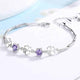 Silver Bracelet "Clover"