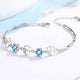 Silver Bracelet "Clover"