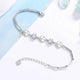 Silver Bracelet "Clover"