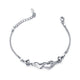 Silver Bracelet "Hearts"